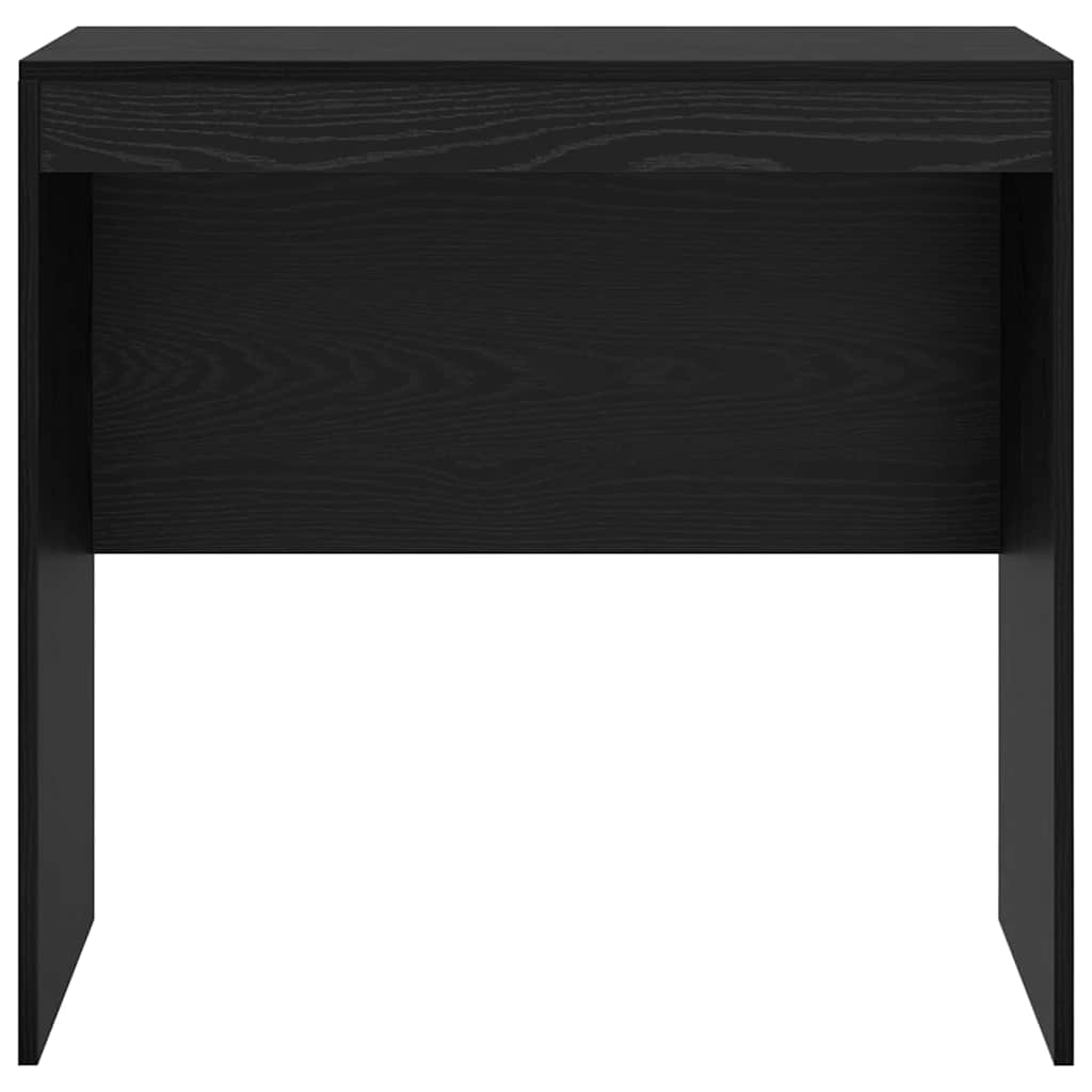 Desk Black oak 80 x 50 x 76 cm Engineered wood