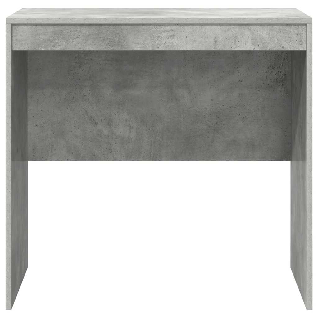 Desk Concrete grey 80 x 50 x 76 cm Engineered wood