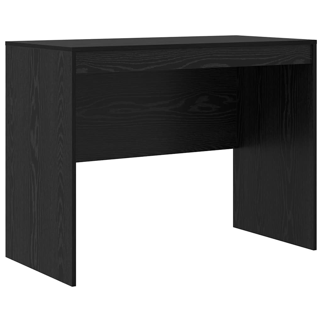 Desk Black oak 100 x 50 x 76 cm Engineered wood