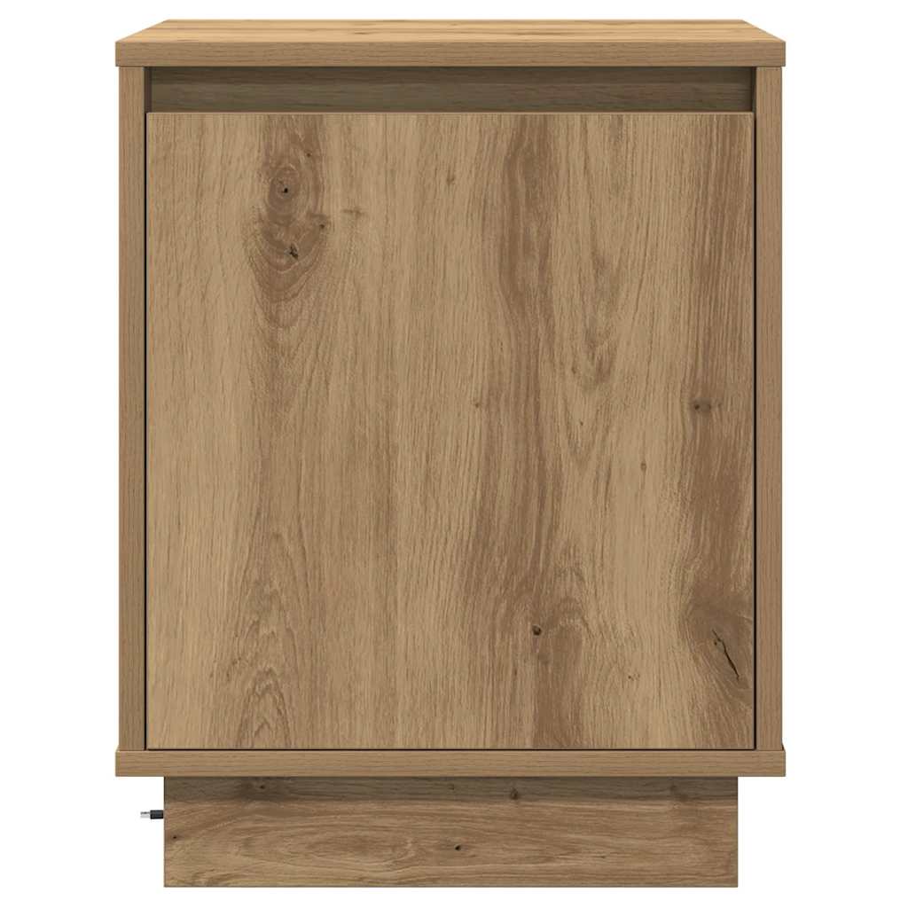 Bedside Cabinet Artisan oak 39 x 34.5 x 50 cm Engineered wood