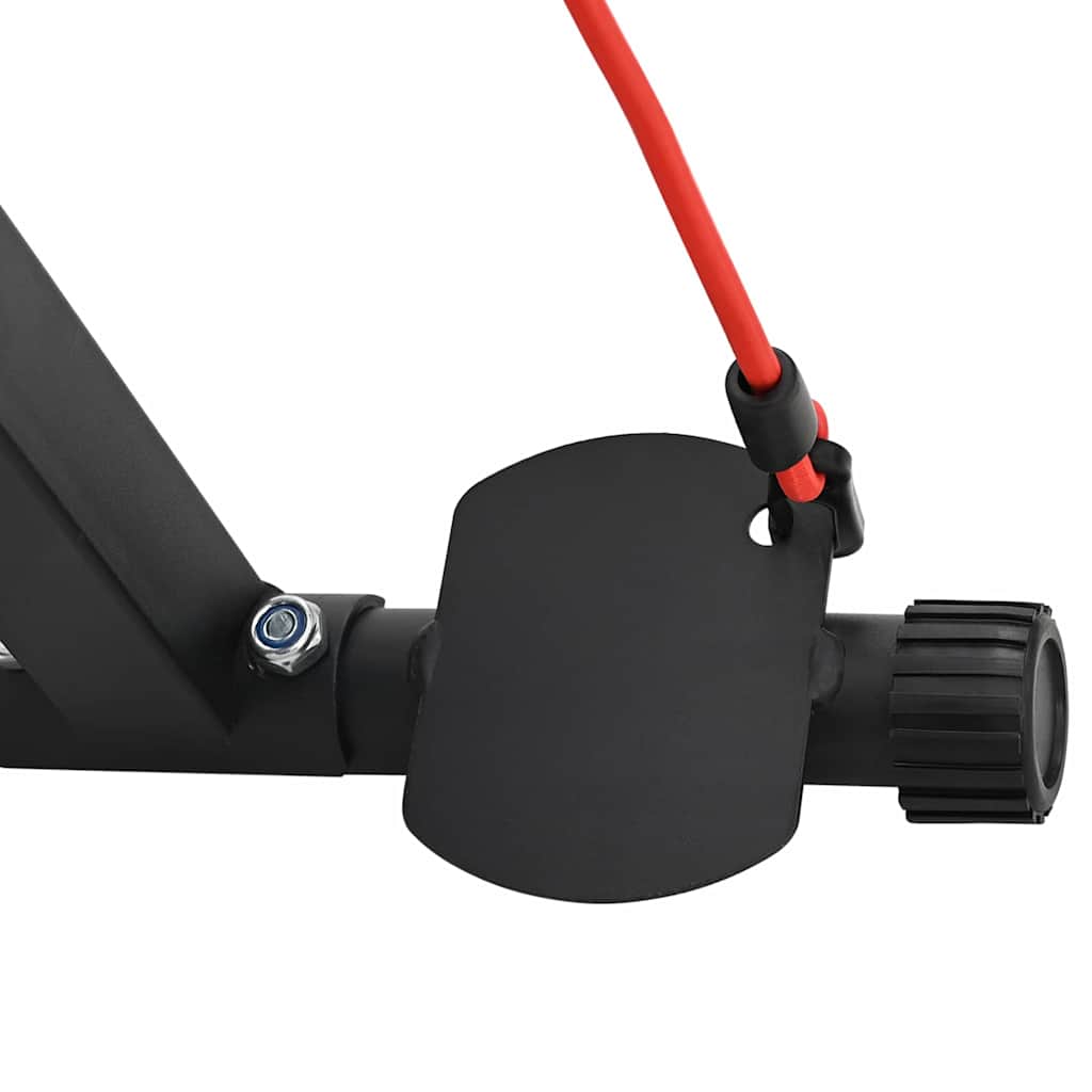 Weight Bench Manual Black 132 x 54 x 100 cm Steel