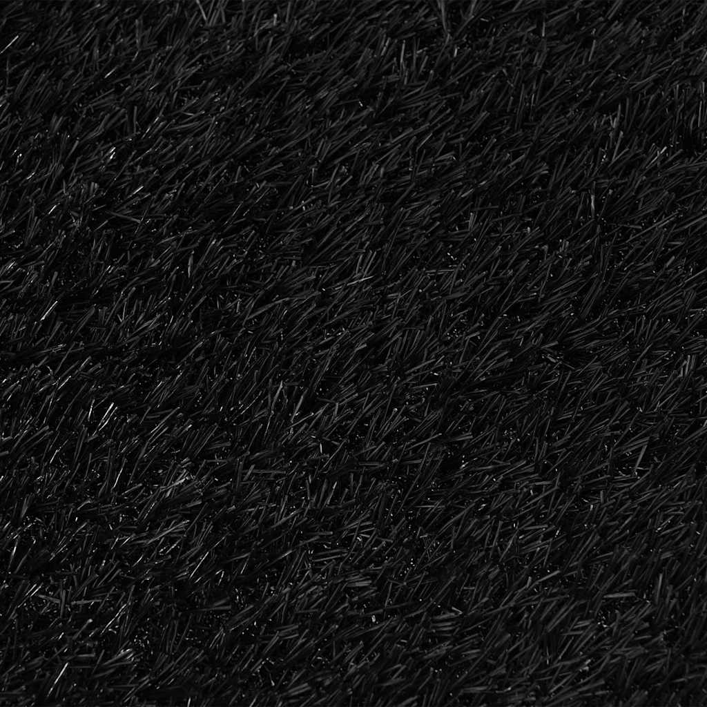 Artificial Grass Black 15 x 1 m Polypropylene