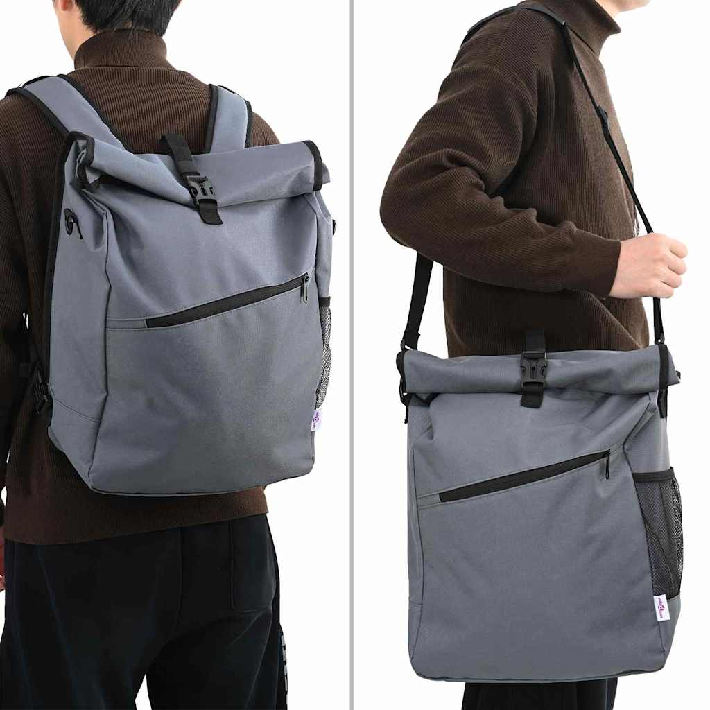Bicycle Bag Grey 33 x 16 x 48 cm Polyester