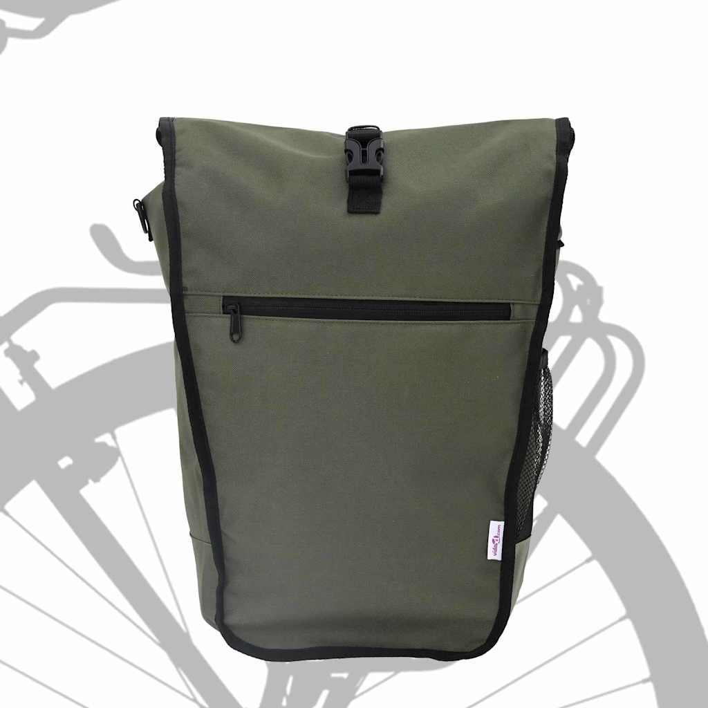 Bicycle Bag Olive green 34 x 16 x 59 cm Polyester