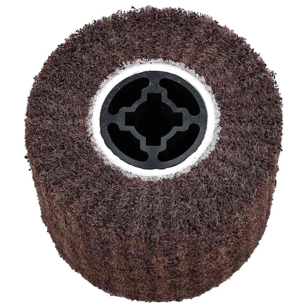 Sanding Rollers 3 pcs Brown 12 x 12 x 10 cm Synthetic fibre