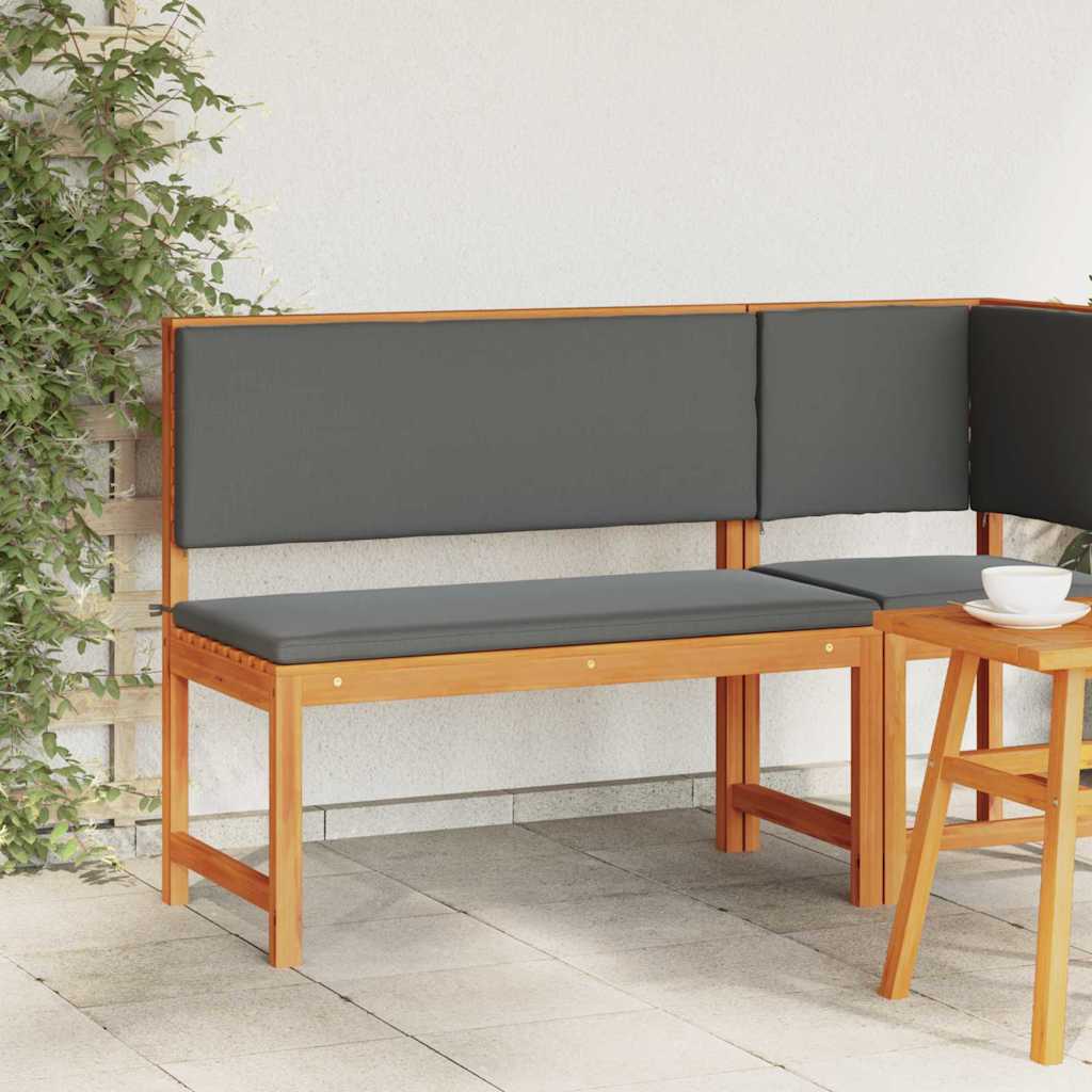 Garden Bench Brown 100 x 50 x 91cm Solid Acacia wood