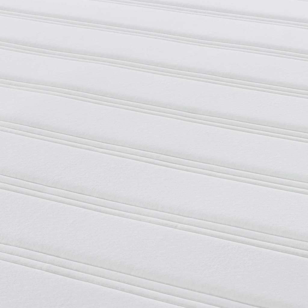 Bed Mattress with Mattress Blue 180 x 200 cm Fabric