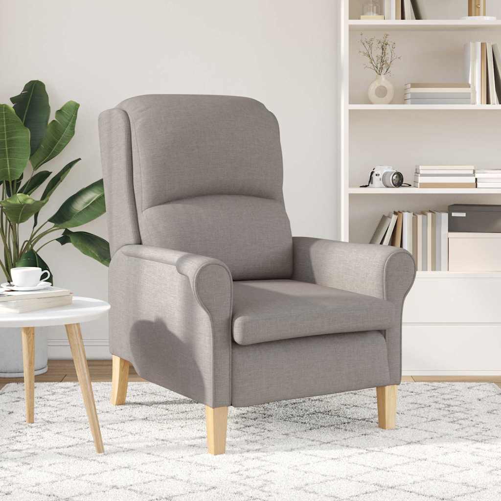 Armchair Taupe 76 x 94 x 102 cm Fabric