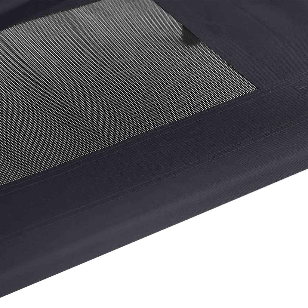 Dog Bed Black XL Steel