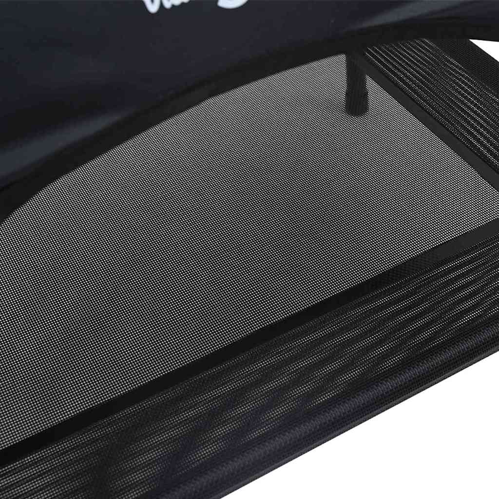 Dog Bed Black S Steel