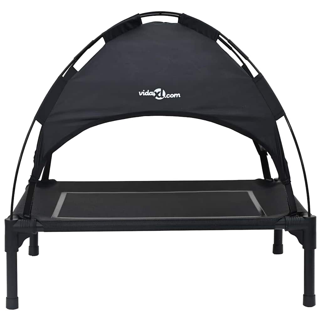 Dog Bed Black S Steel