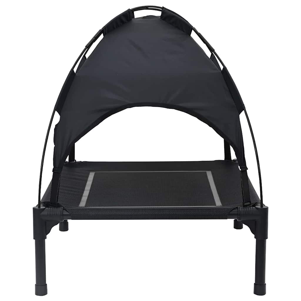 Dog Bed Black S Steel