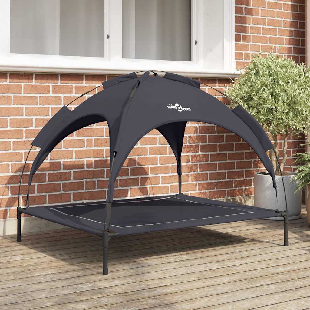 Dog Bed Black XL Steel
