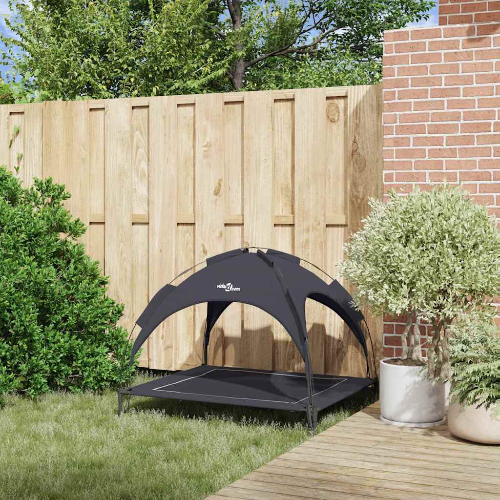 Dog Bed Black XL Steel
