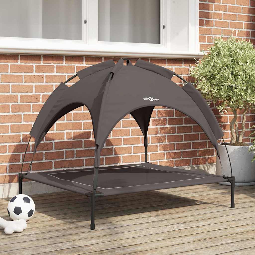 Dog Bed Brown L Steel