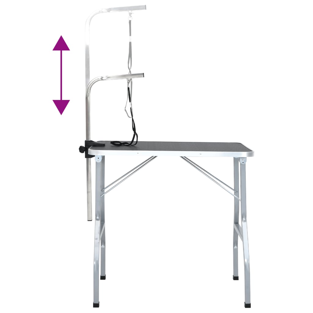 Bath Grooming Table for Dogs Cats Pets Adjustable 1 Loop