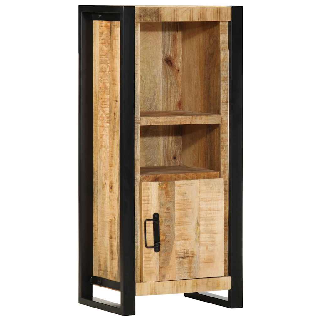 Bathroom Furniture Set with Shelf 3 pcs Brown Solid Mango Wood