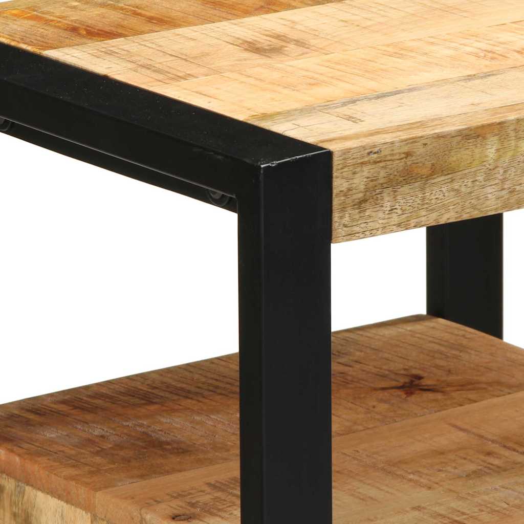 Bathroom Furniture Set with Door 4 pcs Brown Solid Reclaim Wood