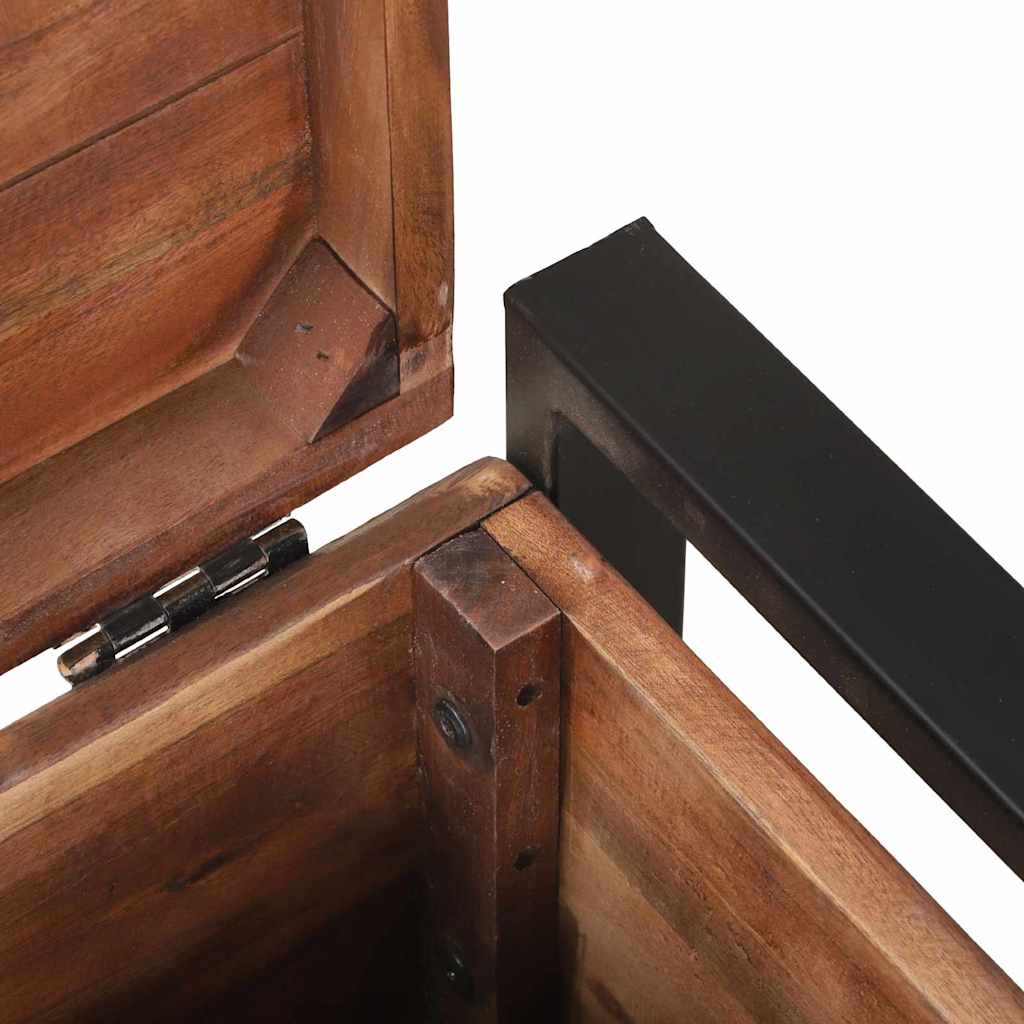Storage Chests Brown 40 x 30 x 30 cm Solid Reclaim wood