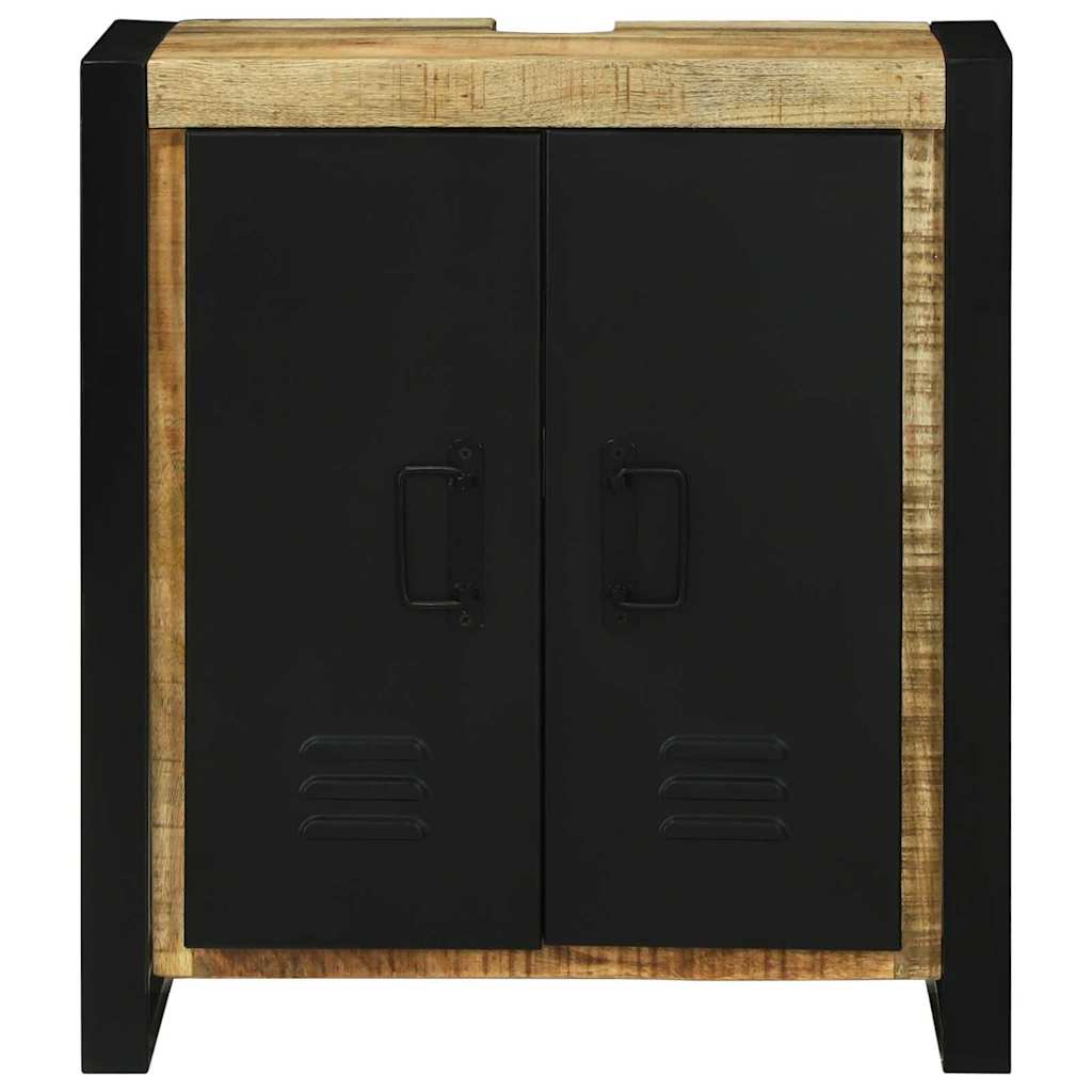 Sink Cabinet with Door Brown 55 x 35 x 60 cm Solid Mango wood