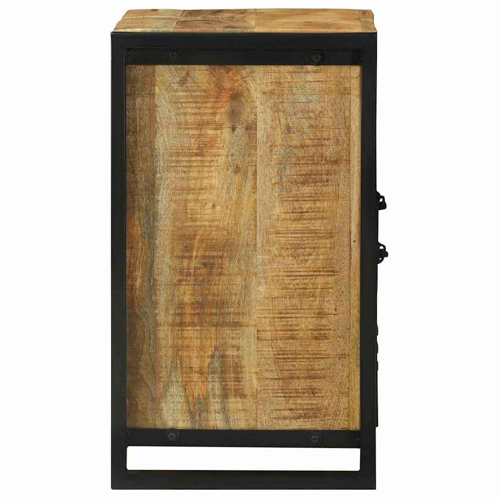 Sink Cabinet with Door Brown 55 x 35 x 60 cm Solid Mango wood