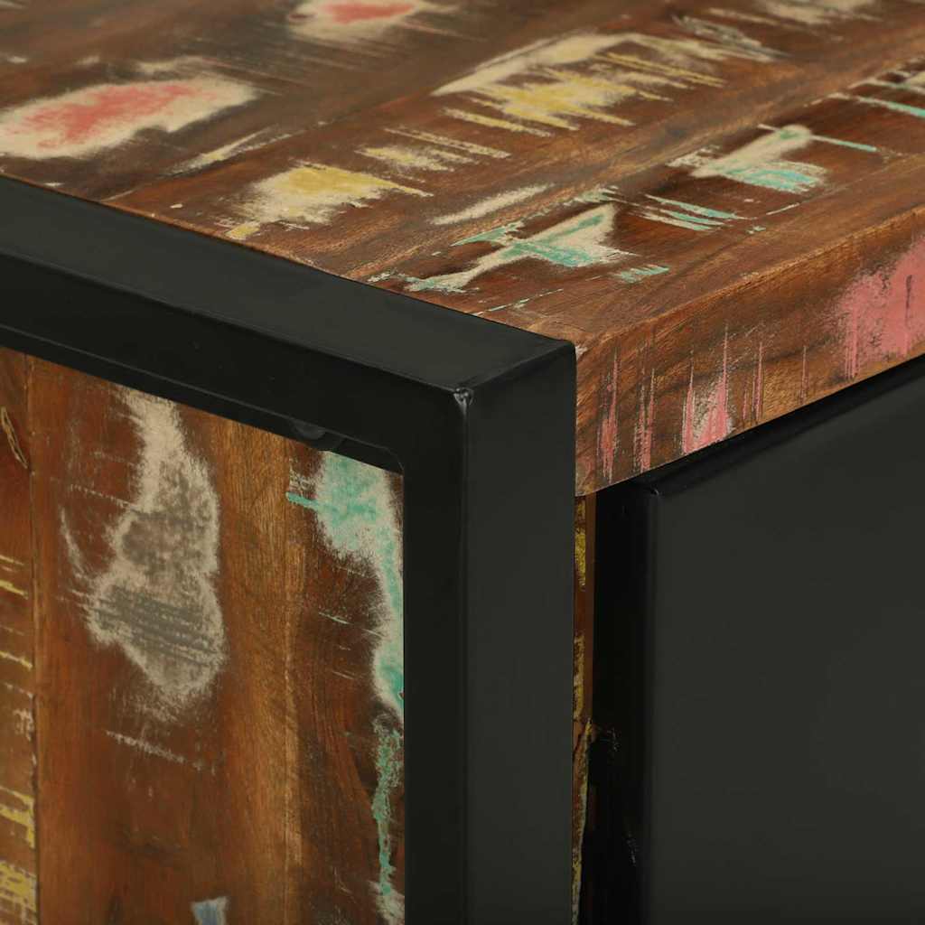 Sink Cabinet with Door Brown 55 x 35 x 60 cm Solid Reclaim wood