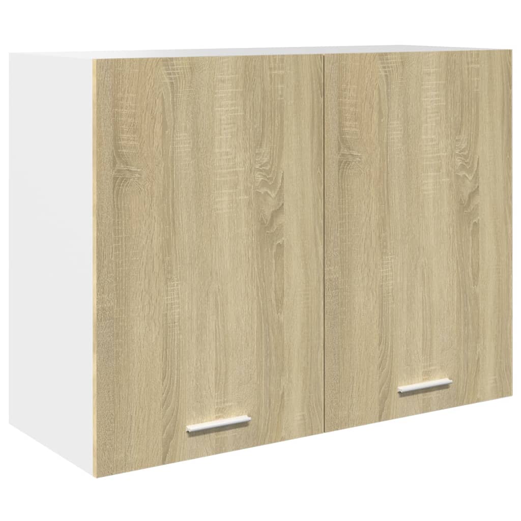 7 Piece Kitchen Cabinet Set Lyon Sonoma Oak Engineered Wood