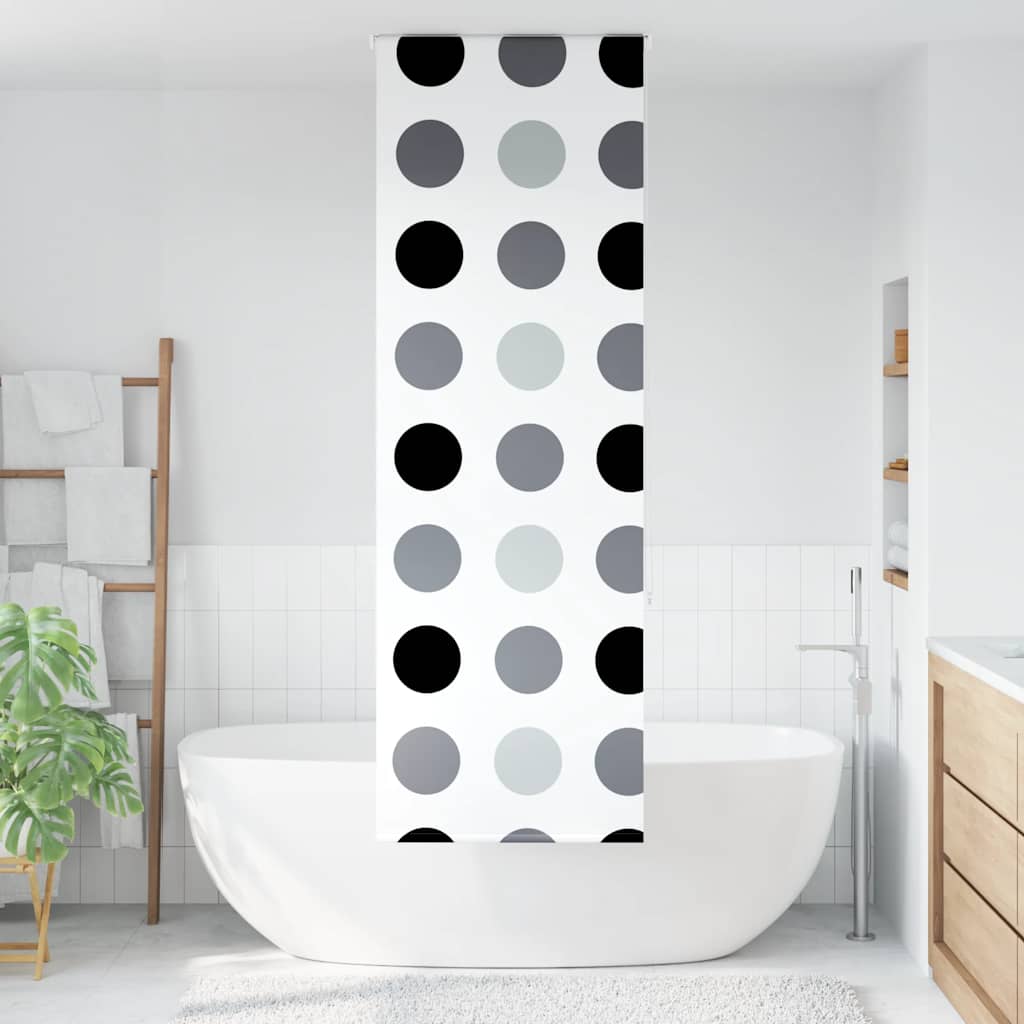 Shower Roller Blind 70x240 cm Fabric Width 66 cm