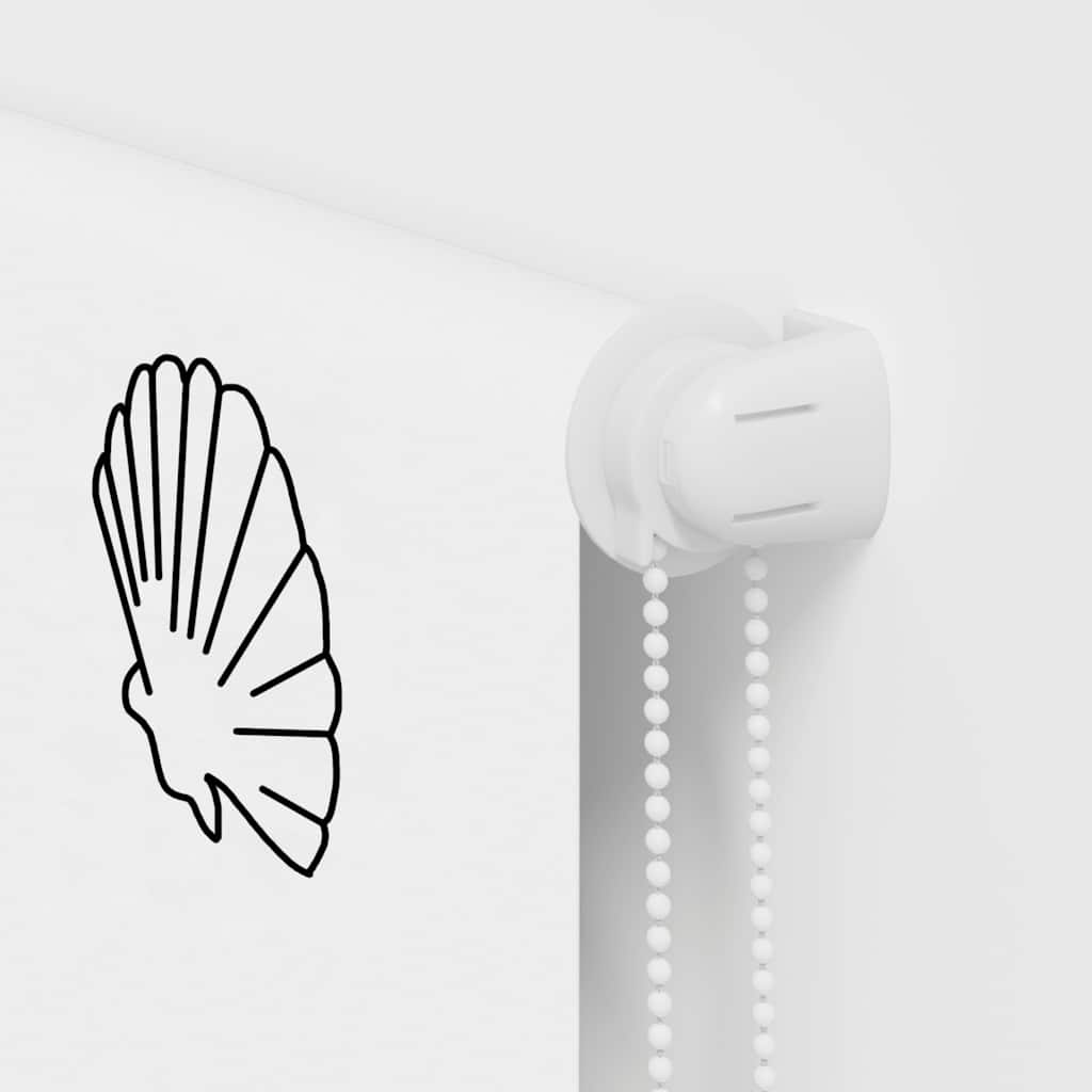 Shower Roller Blind 140x240 cm Fabric Width 136 cm