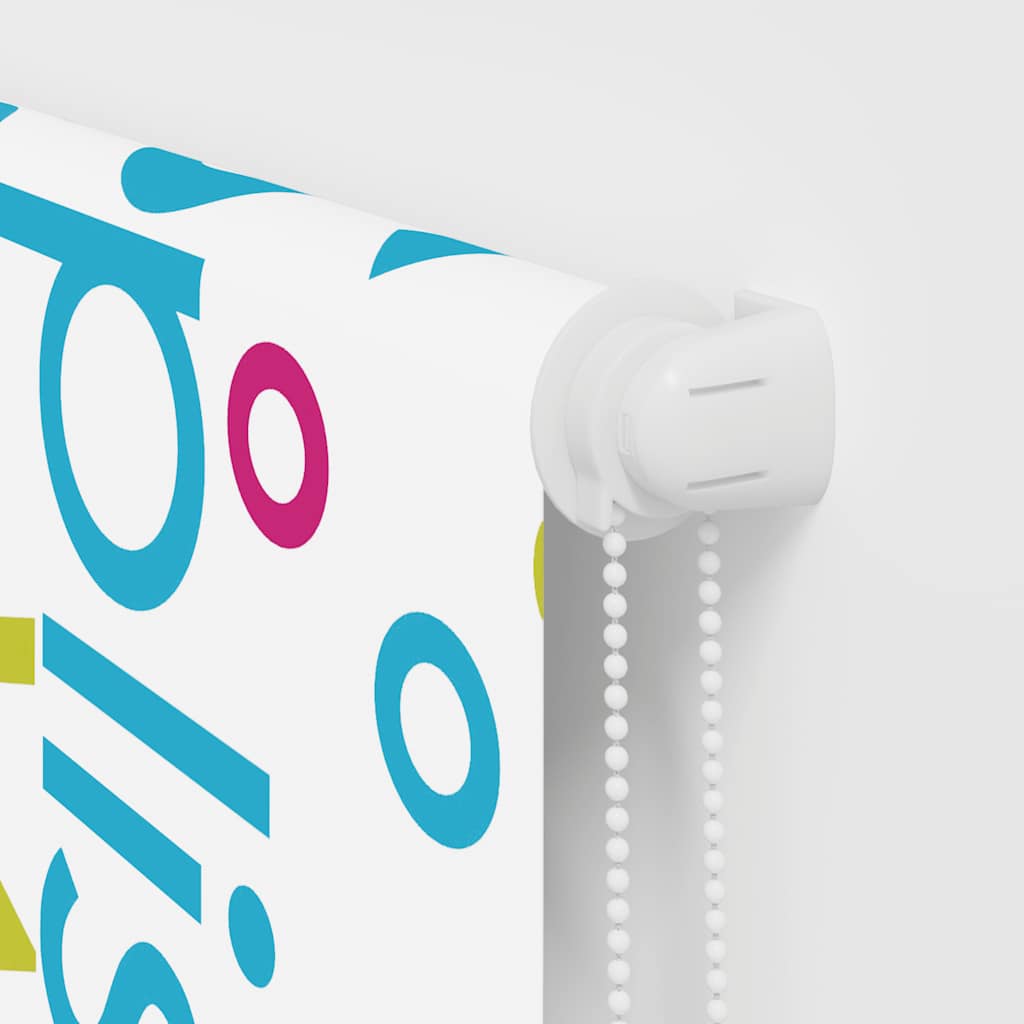 Shower Roller Blind 80x240 cm Fabric Width 76 cm