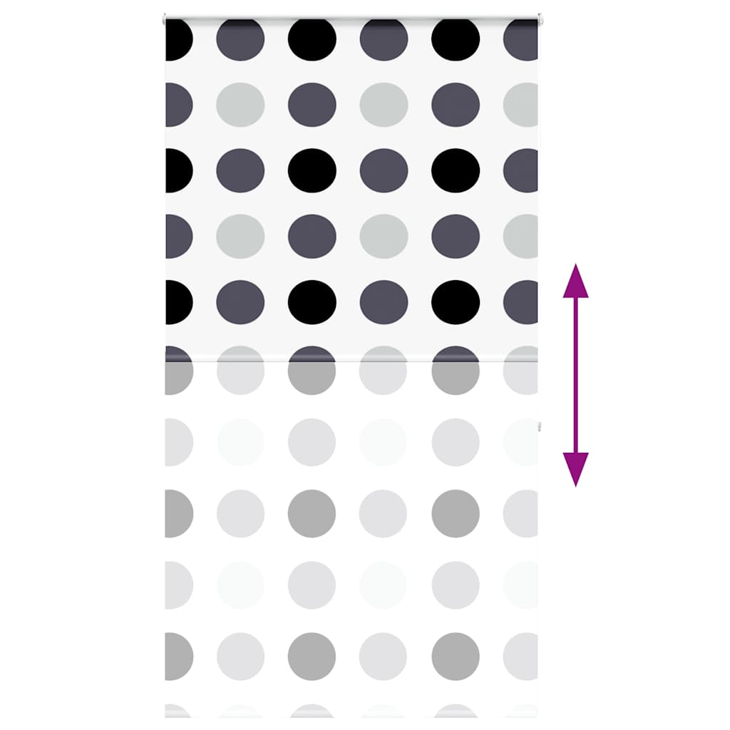 Shower Roller Blind with Cassette 120x240 cm Fabric Width 116 cm