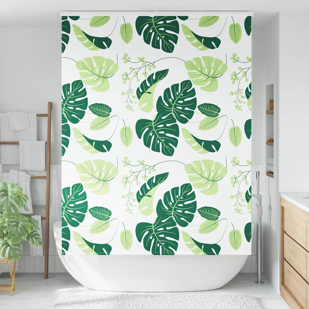 Shower Roller Blind with Cassette 150x240 cm Fabric Width 146 cm