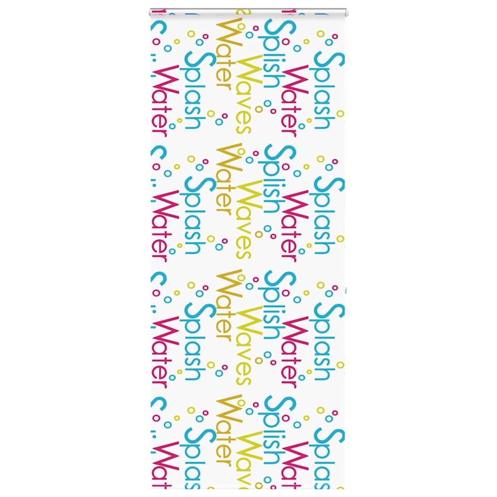 Shower Roller Blind with Cassette 90x240 cm Fabric Width 86 cm
