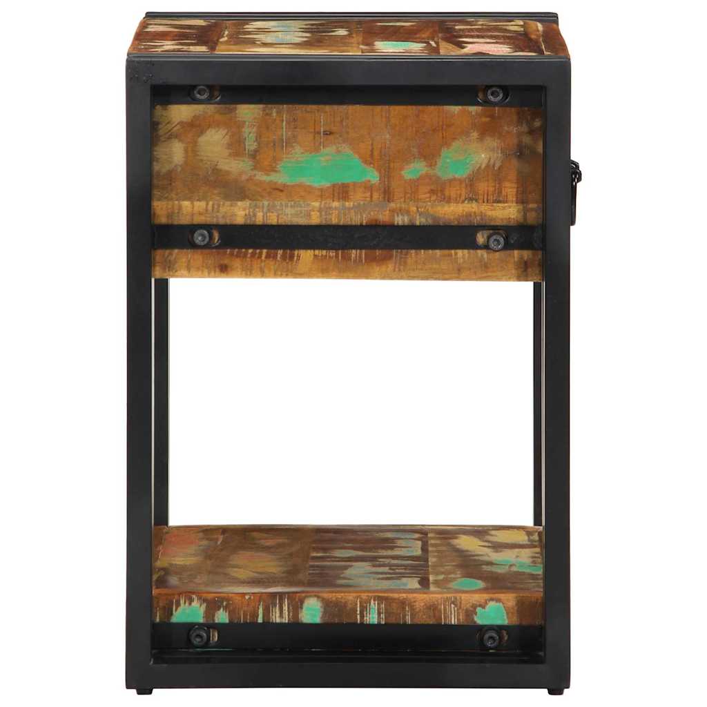 Bedside Cabinet with Drawer Multicolour 40 x 35 x 50 cm