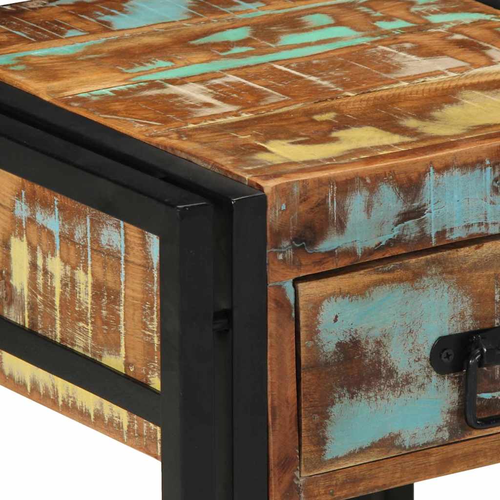 Bedside Cabinet with Drawer Multicolour 40 x 40 x 50 cm