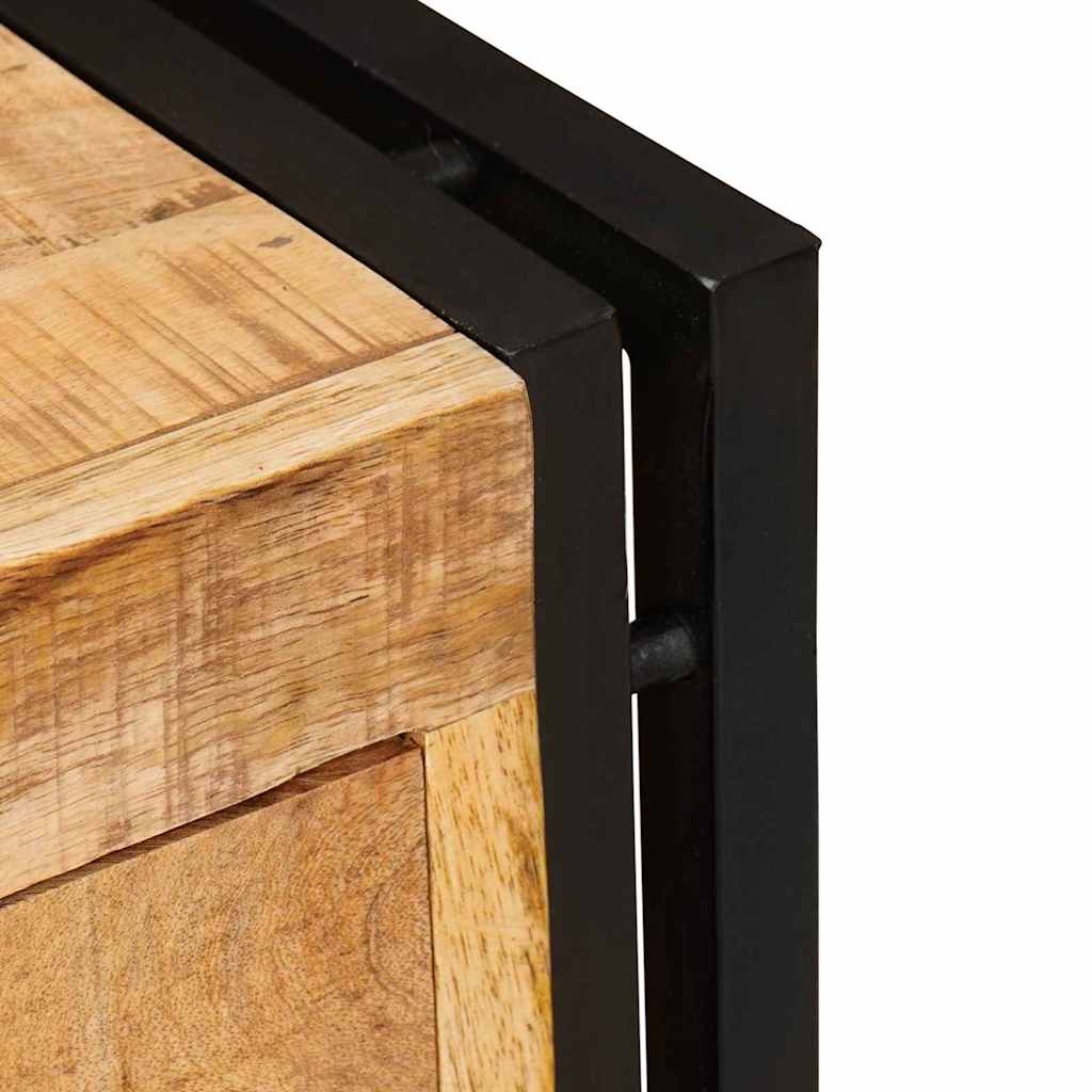 Shoe Cabinet with Shelf Brown 90 x 38 x 45 cm Solid mango wood