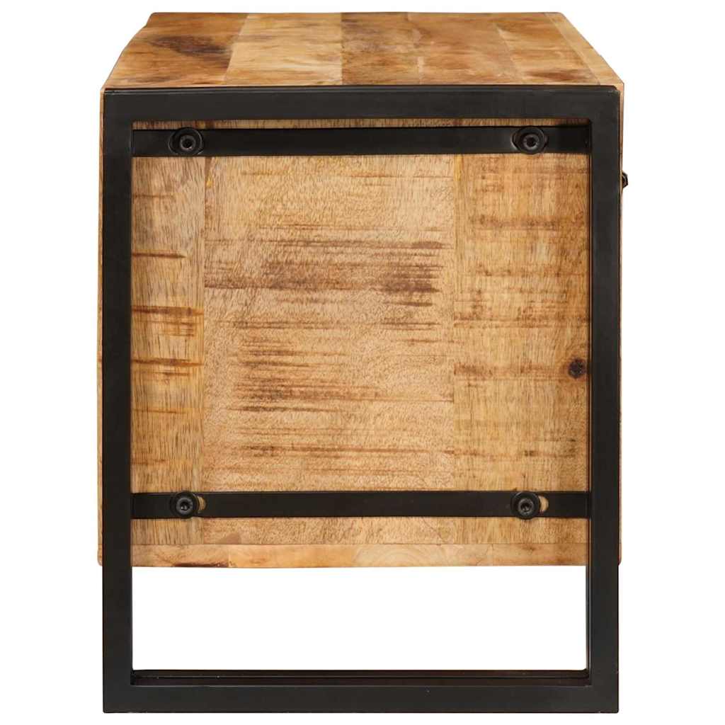 Shoe Cabinet with Shelf Brown 90 x 38 x 45 cm Solid mango wood