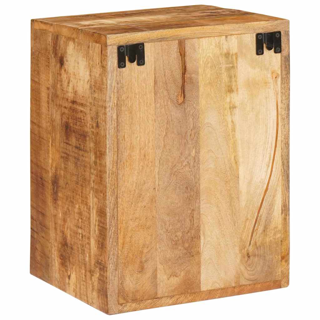 Bedside Table 2 pcs Brown 35 x 33 x 48 cm Solid Mango Wood