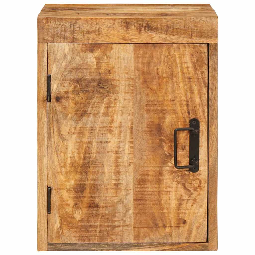 Bedside Table 2 pcs Brown 35 x 33 x 48 cm Solid Mango Wood