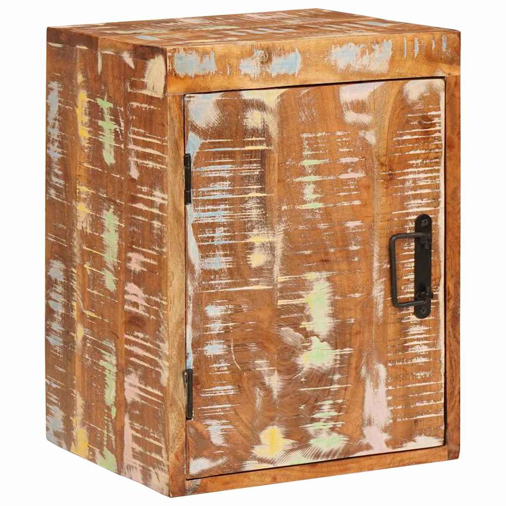 Bedside Table Brown 35 x 33 x 48 cm Solid Wood Reclaimed