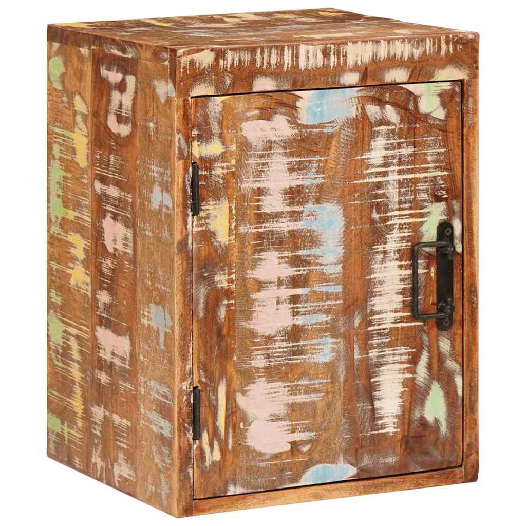 Bedside Table Brown 35 x 33 x 48 cm Solid Wood Reclaimed