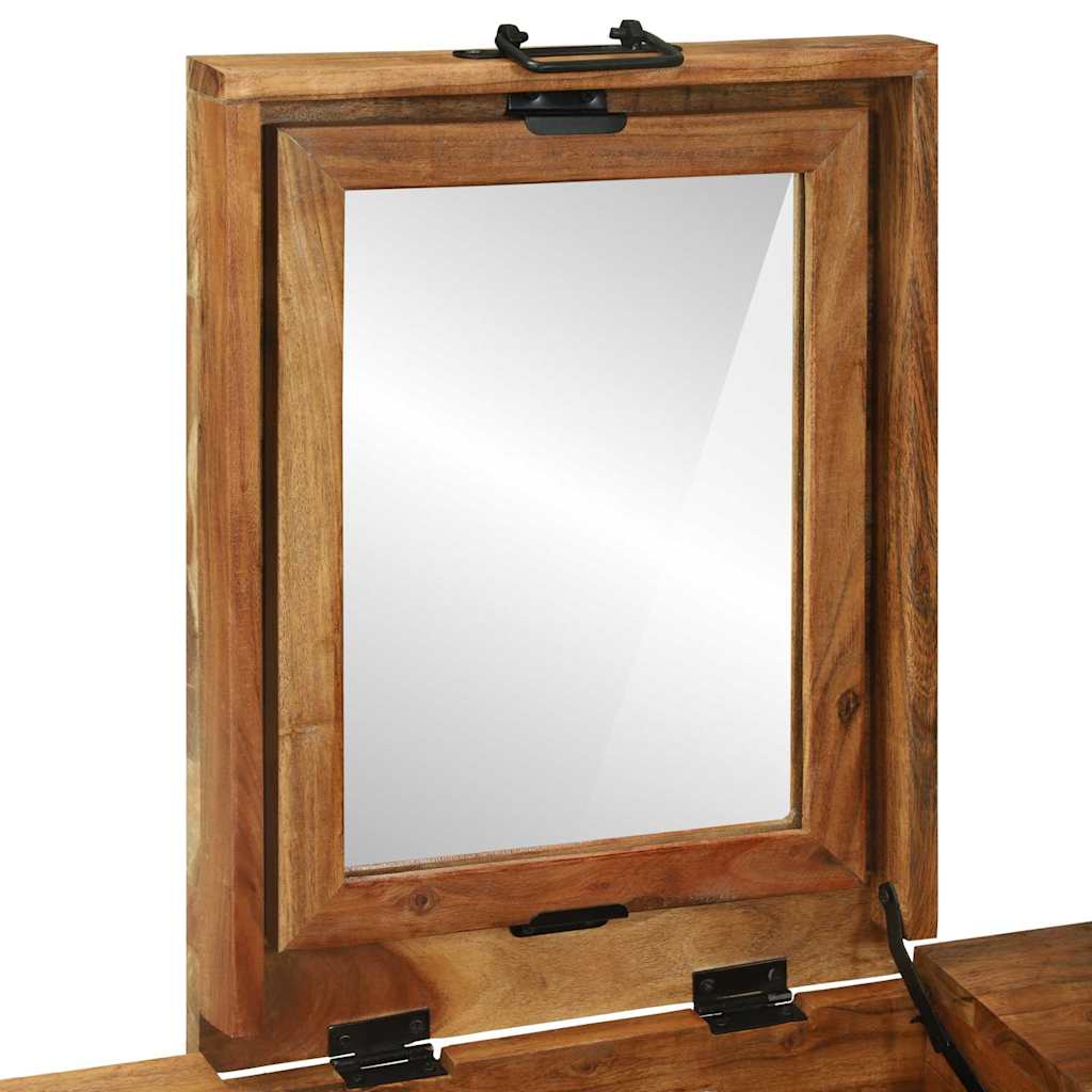 Bedroom Dressing Tables Brown 90 x 50 x 75 cm Solid Acacia wood