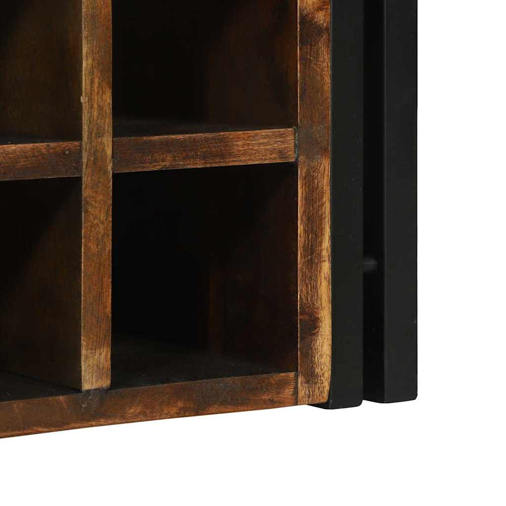 Wine Rack Multicolour 46 x 35 x 27.5 cm Solid Reclaim wood