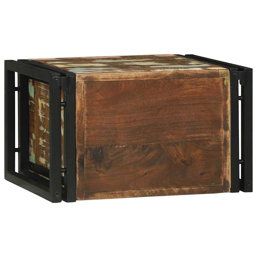 Wine Rack Multicolour 46 x 35 x 27.5 cm Solid Reclaim wood