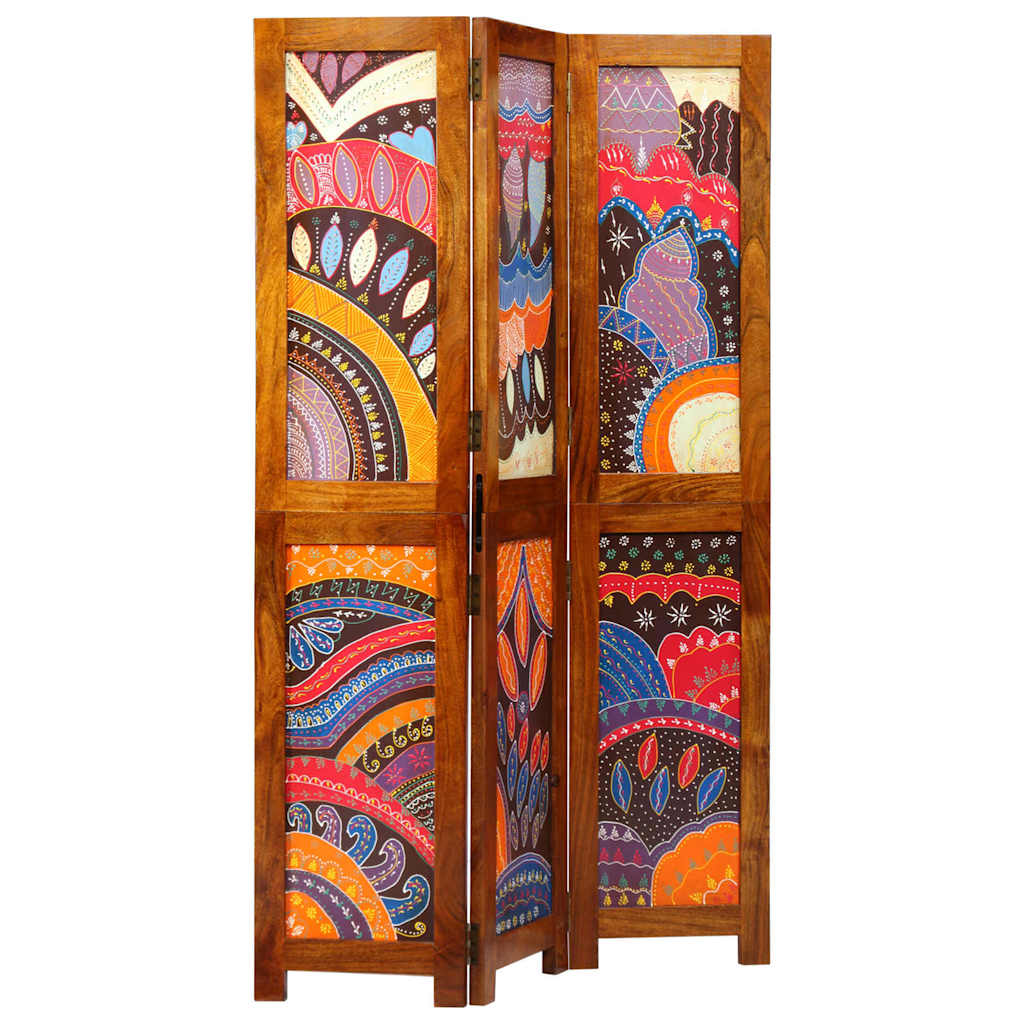 Room Divider Brown 105 x 160 cm Solid acacia wood
