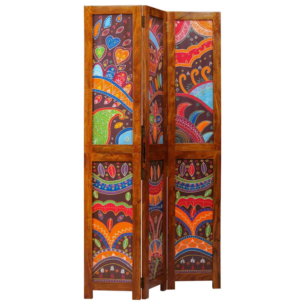 Room Divider Brown 105 x 180 cm Solid acacia wood