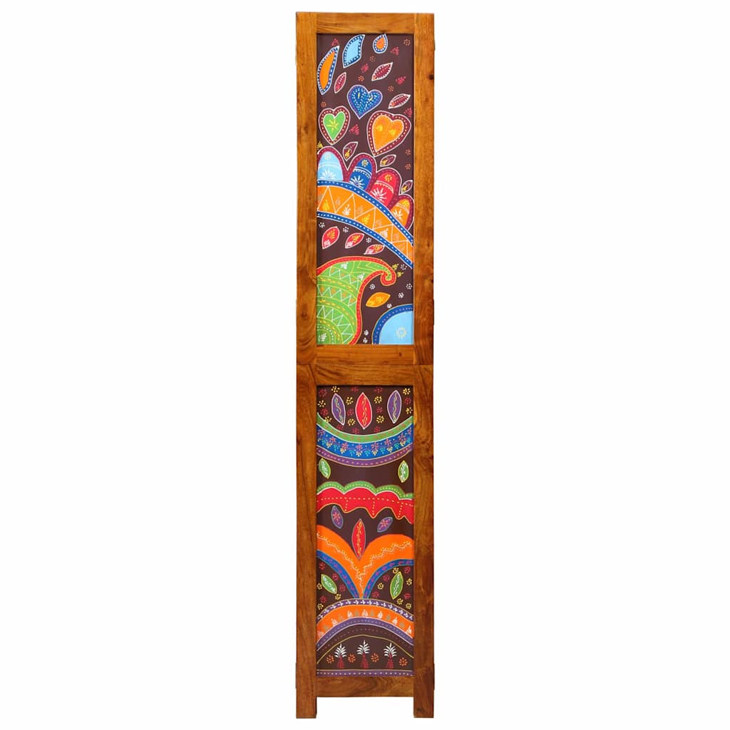 Room Divider Brown 105 x 180 cm Solid acacia wood