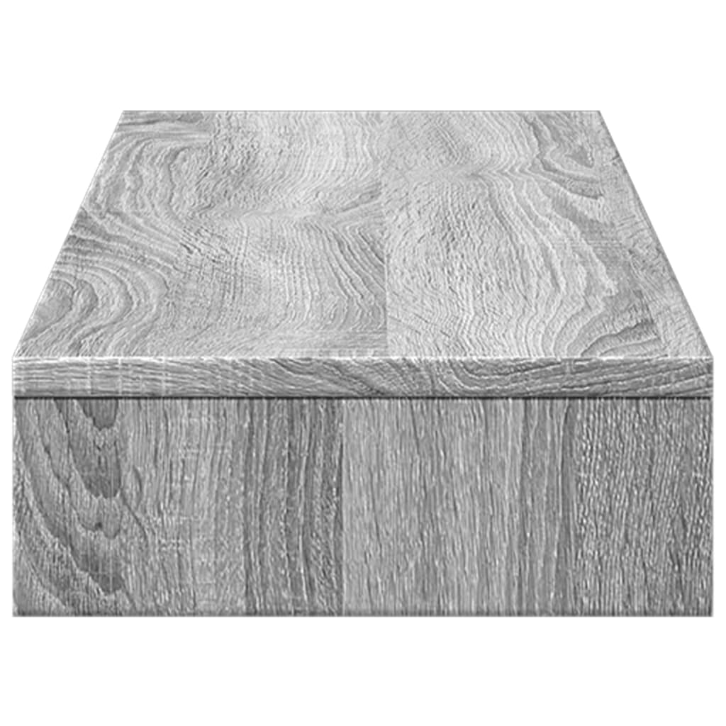Monitor Stand Grey Sonoma 100x27x10 cm Engineered Wood