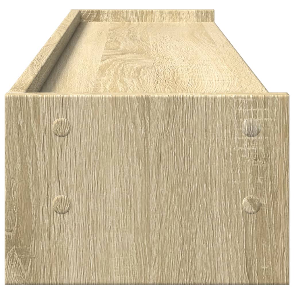 Monitor Stand Sonoma Oak 100x24x16 cm Engineered Wood