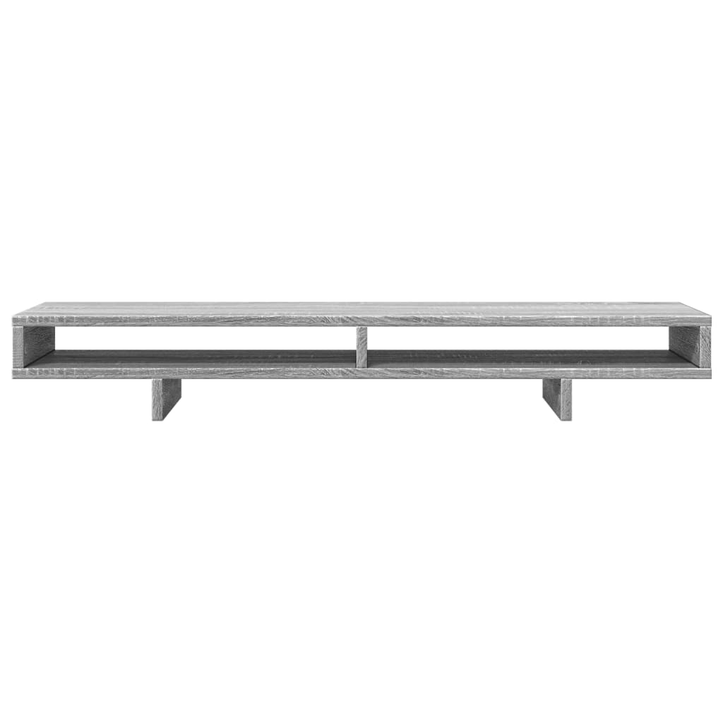 Monitor Stand Grey Sonoma 100x27x15 cm Engineered Wood